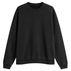 เสื้อสเวตเชิ้ตผู้หญิงแขนยาวลำลอง ผ้าฝ้าย 100% บุขนด้านใน สไตล์สตรีทแฟชั่น สำหรับฤดูหนาว มีโลโก้ด้านหน้า - Product Image 2