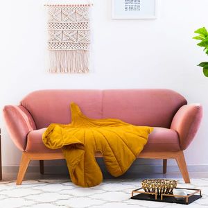 Couverture pour chien en forme de feuilles 3D, couverture en peluche douce et chaude pour animaux de compagnie, pour lit de chien ou lit de chat - Product Image 2