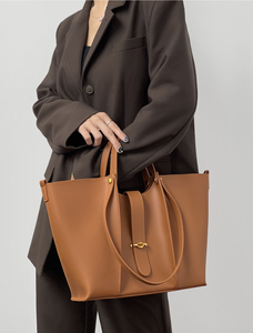 Sac à main fourre-tout en cuir de vache véritable pour femme, peint à la main, grande capacité, fermeture éclair, doublure en polyester, sac à bandoulière de voyage - Product Image 4