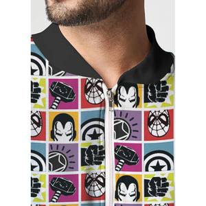 Veste de service OEM pour hommes, nouveau design, veste bomber pour hommes, vêtements de mode de haute qualité, couleur noire - Product Image 5