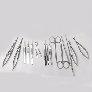 Micro Hand Surgery Instruments <b>Kit</b> Microvascular Clamp Surgical <b>Suture</b> <b>Kit</b> 17Pcs - Product Image 3