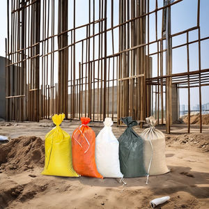 High Quality and Durable Green PP Woven Plastic Bags Hot Sale for Household <b>Products</b> and Sand Industrial Use - Product Image 2