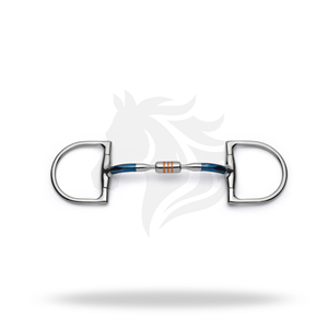Mors de cheval Hunter D Ring Capsule Sweet Iron pour l'entraînement et le contrôle de l'équitation - Product Image 1