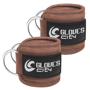 Guantes de neopreno de alta calidad y color sólido, superventas, resistentes, para gimnasio, con correas de tobillo, para máquinas de cable City - Product Image 2