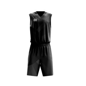 Uniformes de Baloncesto Personalizados al por Mayor, Conjuntos Unisex Profesionales, Transpirables, de Secado Rápido, Camisetas Cómodas Estampadas, Jerseys sin Mangas - Product Image 5