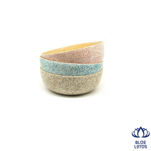 Bol classique en bambou filé écologique BEST SELLING BLUE LOTUS FARM, non revêtu, léger, vaisselle durable pour riz et légumes - Product Image 1