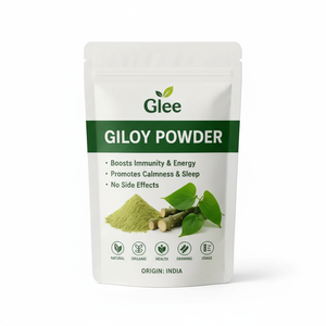 Polvo de Giloy Orgánico 100g, Suplemento Herbolario Ayurvédico para la Inmunidad, en Bolsa Doypack - Product Image 1