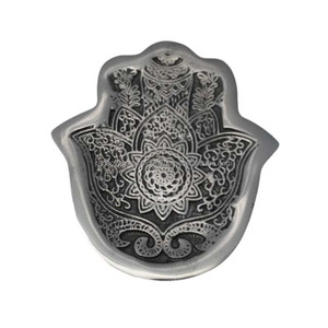 Porte-encens à main Hamsa en aluminium de qualité supérieure avec prise d'anis étoilé pour décor spirituel méditation usage domestique - Product Image 4