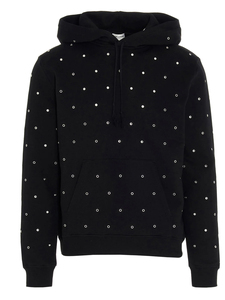 High Quality Men Rhinestones <b>Hoodies</b> <b>Plain</b> Dyed Breathable Quick Dry Rhinestones Hooded Sweatshirt 100% Cotton <b>Hoodies</b> - Product Image 6