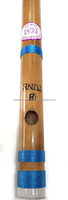 Flûte indienne Bansuri pour débutants à professionnels, flûte en bambou de 14 pouces, gamme B, flûte transversale