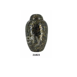 Urne funéraire en métal Band of Hearts pour cendres, urne commémorative pour adultes, souvenir funéraire pour cendres humaines - Product Image 6