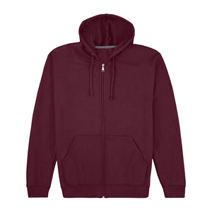 Sudadera con capucha extragrande para hombre, con cremallera completa, forro polar suave, corte holgado informal, ropa de invierno - Product Image 6