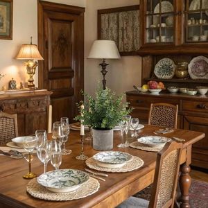 Set di 2 Piante Artificiali di Eucalipto da 35 cm in Vaso, Piante Finte per Mensole, Scrivanie, Casa, Bagno, Arredamento Rustico, Tavolini da Caffè - Product Image 3