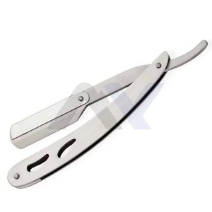 High Quality Wholesale Disposable <b>Single</b> Blade Straight Edge Barber Razor for Face Body and Beauty Grooming Professional Salon - Product Image 2