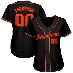 Maillot de baseball à boutons intégraux pour le marché américain, uniforme personnalisé pour jeunes, adultes, hommes, femmes, vêtements d'équipe - Product Image 3