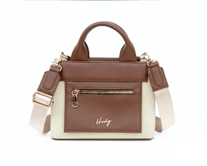 Hody CILLIE Microfiber Leather Fashion Durable Portable Zipper Bag with Medium Capacity Soft Handle for Travel - Product Image 1