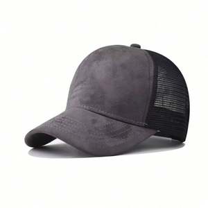 Gorra de Béisbol Personalizada con Logotipo Impreso por Transferencia de Calor, Nueva Colección Primavera-Verano, para Hombre y Mujer, de Gamuza Lisa, Malla Deportiva, Estilo Formal - Product Image 5