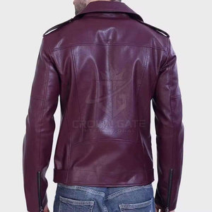 Veste en cuir sur mesure, couleur optimale, nouveau design 2026, prix abordable, veste d'hiver en vente en ligne - Product Image 2