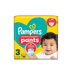 Pañales Premium Pampers Premium Protection Pants, Suaves y Transpirables con Sistema de Absorción Superior - Product Image 4