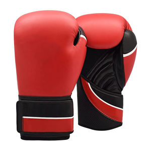 Guantes de Boxeo Profesionales de MMA en Cuero PU con Logotipo Personalizado para Fabricantes de Equipos de Boxeo en Sialkot, Pakistán - Product Image 1