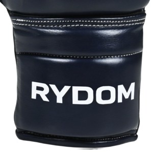 Gants de boxe en cuir RYDOM avec fermeture auto-agrippante, sangle de poignet réglable, évacuation de l'humidité, respirants, doigts entiers, pour adultes de 14 ans et plus - Product Image 5