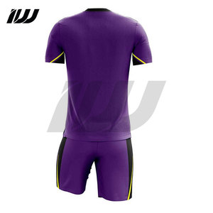 Uniforme de Fútbol 100% Poliéster Antibacterial Personalizado para Equipos, para Prácticas, Partidos de Liga y Entrenamiento - Product Image 3