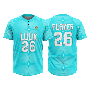 เสื้อเบสบอลแบบกำหนดเอง ชุดทีมพร้อมพิมพ์ชื่อ เบอร์ และโลโก้ - Product Image 4