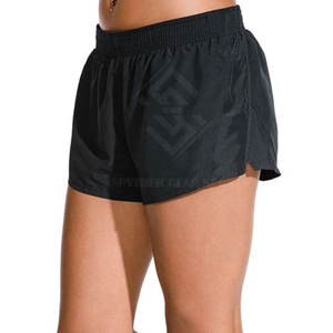 Shorts de Cintura Alta para Mujer, Tallas Grandes, Transpirables, Estilo Urbano, Casual, de Alta Calidad, Poliéster/Algodón, Precio Bajo, Gran Venta - Product Image 4