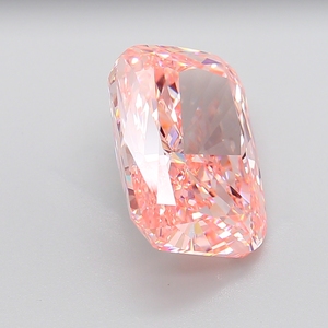 Diamante de Laboratorio de Color Naranja Rosado Intenso, Corte Alargado Tipo Cojín, Claridad VVS2, Certificado IGI, Elaborado por Expertos - Product Image 4