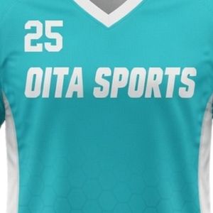 Ensemble d'uniformes de lacrosse unisexe bleu sarcelle et blanc en polyester, coupe athlétique, maillot et short, vêtements de sport performants pour l'entraînement et les matchs - Product Image 5