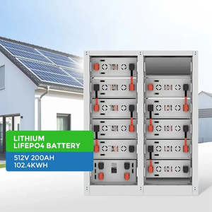 ระบบแบตเตอรี่เก็บพลังงานแสงอาทิตย์สำหรับใช้ในบ้าน 200AH Lifepo4 512V-204V-256V-307V ลิเธียมไอออน ระบบกริด IP65 สำหรับอุตสาหกรรมและพาณิชย์ - Product Image 1