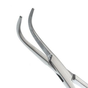 Gemini Forceps <b>9</b> 1/4 Inch Right Angle Delicate Vascular Hemostatic Forceps Stainless Steel Surgical Clamping Instrument - Product Image 4