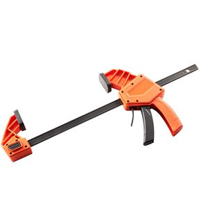 Morsetto a F Premium Plast Quick-Grip, Confezione da 2, 12 Pollici, Morsetto/Divaricatore per Falegnameria a Una Mano, Limite di Carico 340 Libbre - Product Image 1