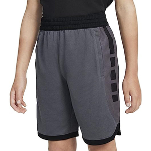 Shorts Bermuda Gris pour Homme en Polyester, Taille Élastique, Séchage Rapide, Sportif, Couleur Unie, Bande Latérale, Taille Mi-Haute, Tissu Tricoté - Product Image 5