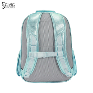 Mochila de estudiante de color para niñas Material de fibra de moda con Oxford para uso escolar mochila con purpurina - Product Image 6