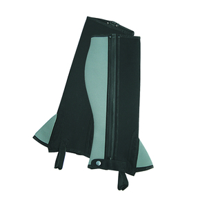 Durable Professional Horse <b>Riding</b> <b>Chaps</b> for Equestrian Sports Premium Quality Genuine Leather Half <b>Chaps</b> Custom Design Logo - Product Image 1