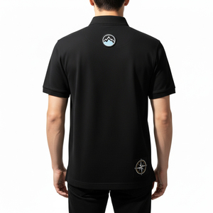 Polo de Cuello con Cierre para Hombre, Diseño Moderno, Corte Ajustado, Camiseta Polo Informal de Alta Calidad, Bordado Personalizado al por Mayor, Ropa de Golf - Product Image 3