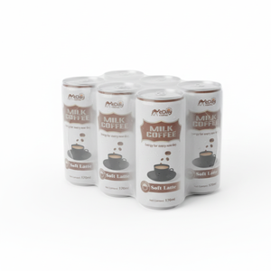 OEM/ODM Boisson au café au lait doux en conserve 170 ml, mélange de café premium à la crème, marque privée - Product Image 6