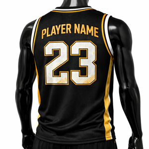 Fabricante OEM de Camisetas de Baloncesto Sólidas con Cuello en V, de Secado Rápido, Transpirables, de Tela de Poliéster, con Impresión por Transferencia de Calor Personalizada - Product Image 2