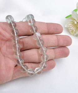 ลูกปัดอเมทิสต์สีเขียวธรรมชาติทรงเหลี่ยม 1 เส้น พลอยแท้ ขนาด 10 มม. 1 เส้น สำหรับทำเครื่องประดับชั้นดี - Product Image 4