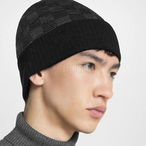 Bonnet d'hiver le plus vendu à prix abordable, couleur unie, broderie jacquard, pour la vente en ligne - Product Image 3