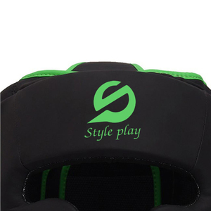 Custom Lightweight PU Leather Eco-Friendly Boxing <b>Head</b> Guard Best Selling Professional Made Boxing <b>Head</b> Guard - Product Image 6