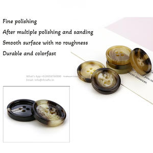 Bouton marron mat échantillon gratuit des milliers de Style Stock personnalisé 4 trous couture bouton en résine ABS pour vêtements - Product Image 2