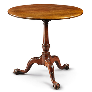 Customized Side <b>Table</b> Round Wooden <b>Coffee</b> <b>Table</b> With Tapered <b>Legs</b> Handmade Scandinavian Style Living Room Furniture - Product Image 3