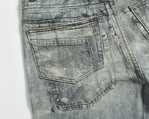 Pantalones Vaqueros Personalizados, Corte Recto y Holgado, Impresión en Toda la Superficie, para Hombre - Product Image 5