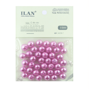 Perle di ilan da 8 mm, 20 g, per la creazione di gioielli - Product Image 2