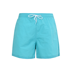 Shorts de bain pour hommes personnalisables OEM par sublimation avec fil blanc effaçable pour sources thermales, vacances en bord de mer, piscine et activités aquatiques - Product Image 6