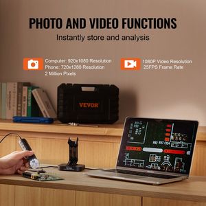 50X-1000X ไร้สายกล้องจุลทรรศน์ดิจิตอล Wi-Fi 1080P HD แบบพกพาแว่นขยายเหรียญขนาดเล็กปรับขาตั้งได้ใช้ได้กับ iPhone - Product Image 4