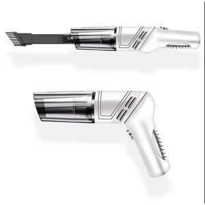 Aspiradora Inalámbrica Blanca de Alta Potencia con Plegado Automático, Aspiradora de Mano con Fuerte Succión - Product Image 6