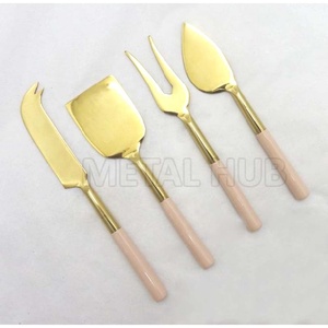 Nouveau fromage épandeur éplucheur trancheuse argent poli beurre trancheuse conception coréenne perles conception poignée élégant trancheuse à fromage ensemble - Product Image 2